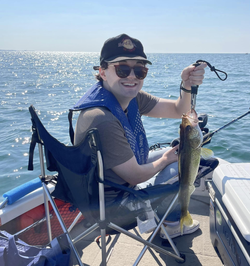 Sauger fish caught in Buffalo