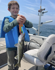 A single Walleye fish caught in Buffalo