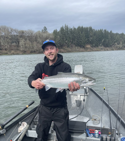 Chinook Salmon caught while fishing in OR