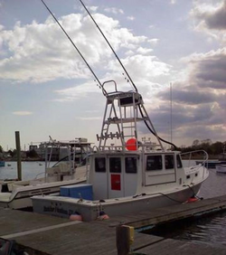Scenic fishing location in MA
