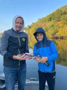 Rainbow Trout magic on the line!