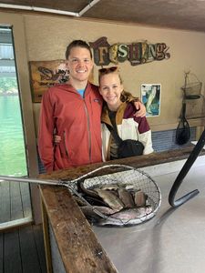 Coho salmon fishing in MO