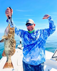 Gag grouper caught while fishing in FL
