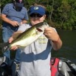 Person enjoys fishing in Itasca