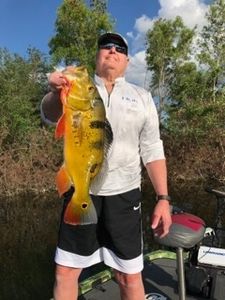 Angler fishing with rod in Itasca