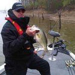 Angler fishing in Illinois