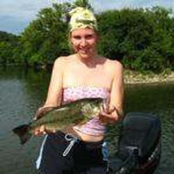 Angler fishing in Itasca