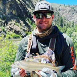 A single angler fishing in UT