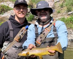 Two anglers fishing in Provo