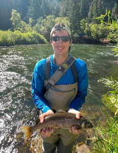 Mountain Whitefish caught on fishing trip in UT