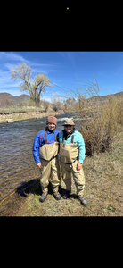 Fly fishing fun on a partly cloudy day in Provo!