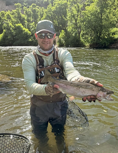 A single rainbow trout caught in UT