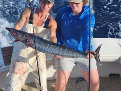 Two people fishing in Islamorada