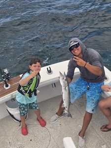 Nice Great Barracuda on light tackle today!