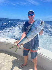 Single angler fishing in Islamorada, Florida