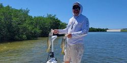 Angler with a 14-inch fish in FL
