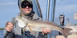 Redfish measuring 23 inches caught in Jacksonville