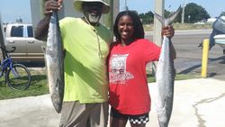 Two king mackerel, 22-inch fishing in FL