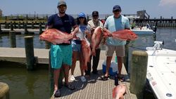 Red Snapper Fishing Charters in Gulf Shores