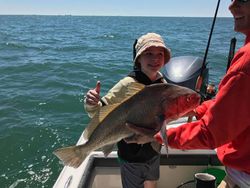 Kid-friendly Red Drum Fishing in Gulf Shores