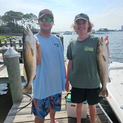 Two Spotted Weakfish caught in Gulf Shores