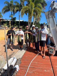 Six people enjoying cruises and fishing in FL