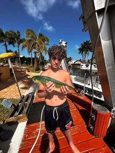 Solo angler on a fishing trip in FL