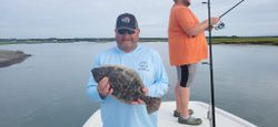 Fishing charters with Flounder
