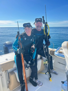 Two people fishing in Fort Myers