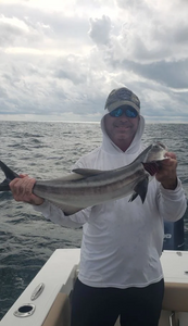 Cobia fish caught by two anglers in FL
