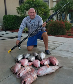 Person fishing in Florida