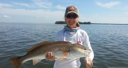Redfish caught by angler in Florida