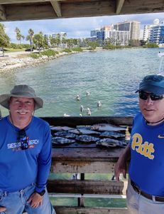 Two anglers fishing in Florida