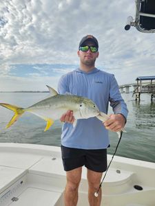 Crevalle Jack, a 25-inch fish, caught while fishing in FL