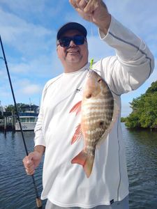 One person fishing in Sarasota