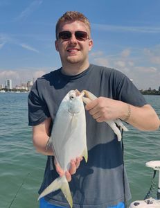 Florida Pompano fish caught in Sarasota