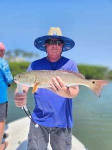 Redfish caught while fishing in FL