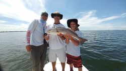 Redfish catch of 29 inches in FL
