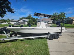 Scenic view of Sarasota coastline with fishing gear