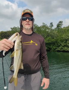 Snook, a 21-inch fish, caught while fishing in Sarasota