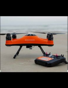 We use a drone to deploy our bait 300-600 yards from shore!