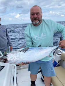 Angler with a big fish catch in Wilmington