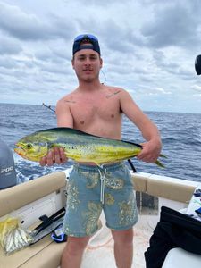 Angler holding a 22-inch fish in Wilmington