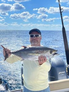 Blackfin tuna, 21-inch fish caught while fishing in Wilmington