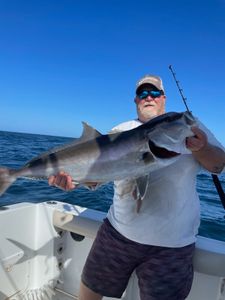 A lone angler fishing in Florida