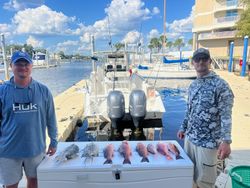 Two anglers fishing in Florida