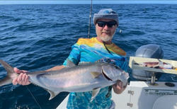 Angler with a fish at Panama City Beach
