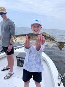 Spotted Weakfish, 26 inches, fishing in FL