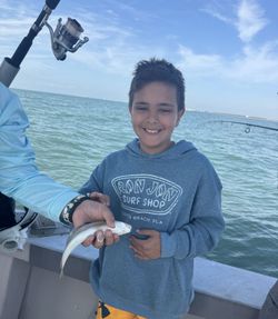 Fishing charter boat with catch at Port Canaveral FL