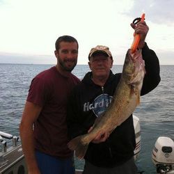 Landed a Walleye from Lake Erie 2021